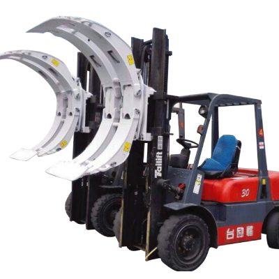 Forklift Swing ჩარჩო ქაღალდის Roll Clamp