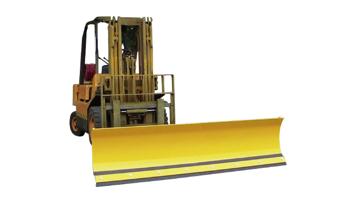 Forklift თოვლის გუთანი