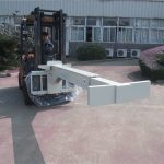 ჰიდრავლიკური Forklift Attachments მინის გამტარებელი