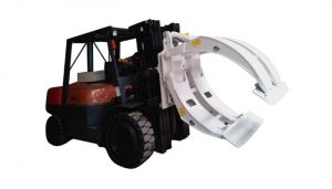 მატერიალური დამუშავების მოწყობილობა Forklift Paper Roll Clamp